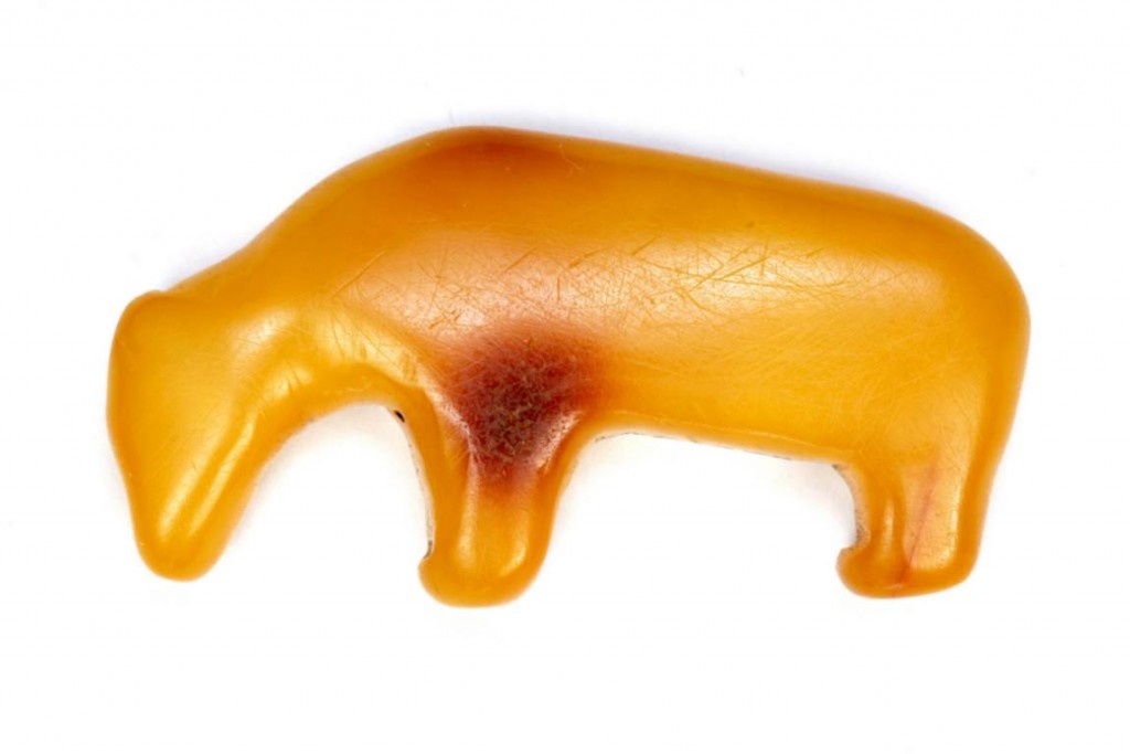 The fake amber bear